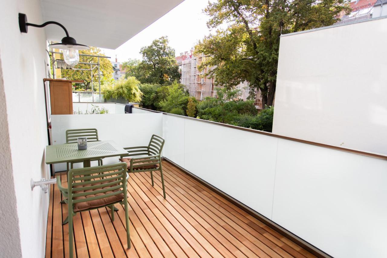 Stilvolle Wohnung Mit Ruhig Gelegenem Balkon Vienna Exterior photo